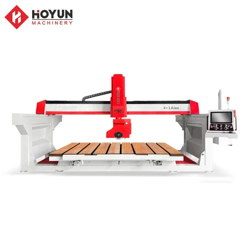 Alternative view of 4+1 Axis Bridge Saw Granite Cutting Machine – Precision Cutting for Marble, Granite & Sintered Stone