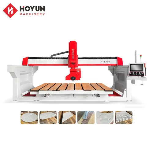 4+1 Axis Bridge Saw Granite Cutting Machine – Precision Cutting for Marble, Granite & Sintered Stone - Image 5