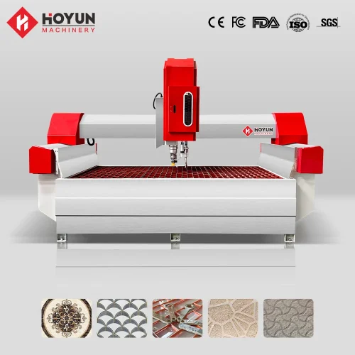 CNC Waterjet Surface Finishing Machine for Stone - Image 4